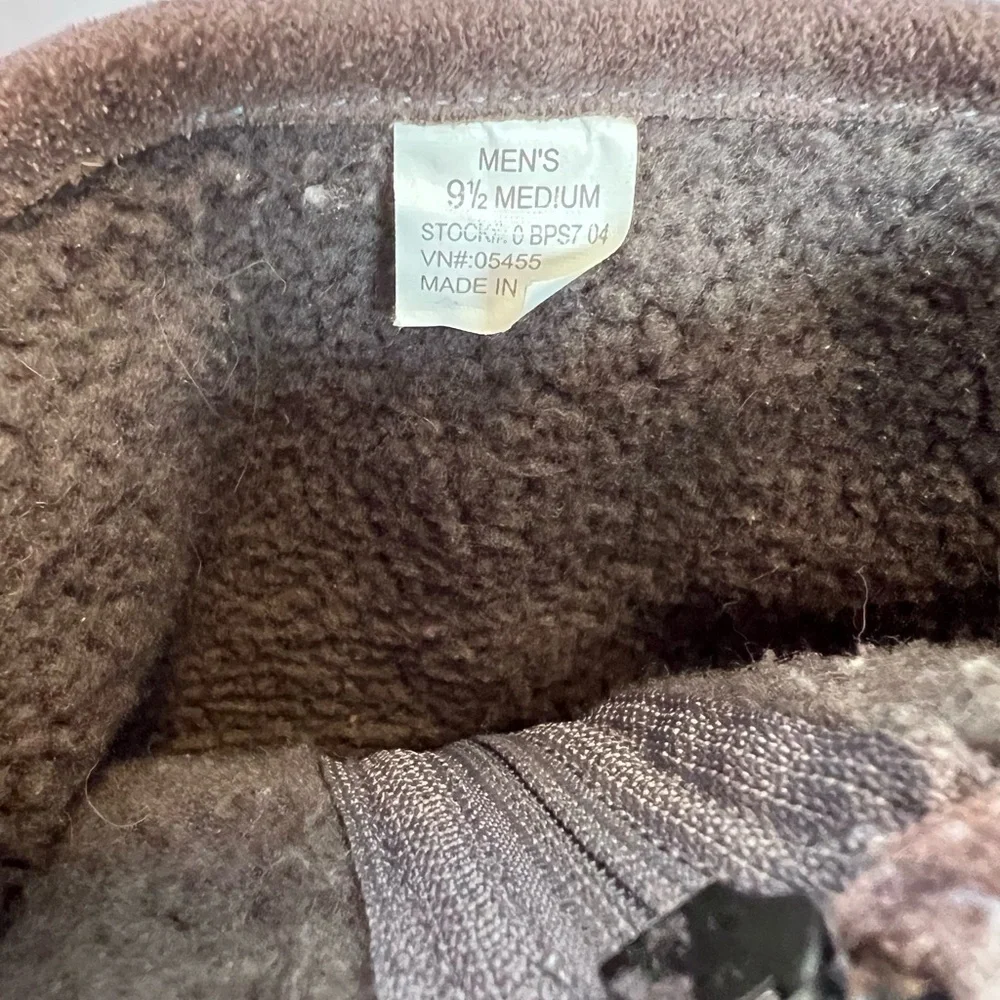 L.L. Bean Men’s Like New Gray Suede Rain & Snow Boots. Size 9 1/2